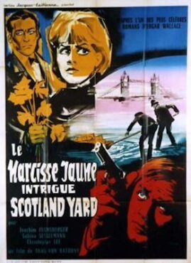 Krimi : Le Narcisse Jaune intrigue Scotland Yard