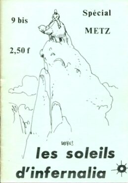 Les Soleils d'Infernalia n°9 bis. Couverture : Moebius