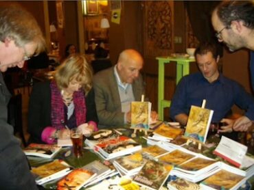 Marouflages au village. Sylvie Lainé, Jean Marc Tomi, Jérôme Vincent. 2009