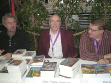 Utopiales 2007. Gilles Servat, Jean-Pierre Fontana et Pierre Gévart