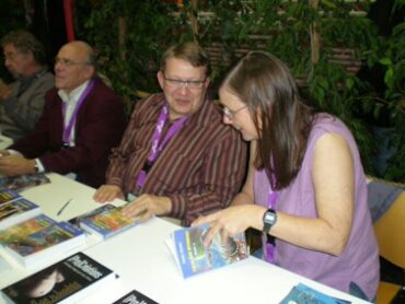 Utopiales 2007. Jean-Pierre Fontana, Pierre Gévart, Lucie Chenu