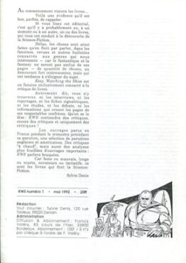 KWS n°1. Fanzine
