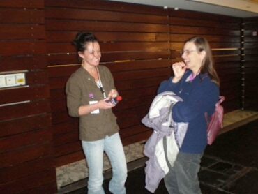 Utopiales 2007. Nathalie Legendre et Lucie Chenu