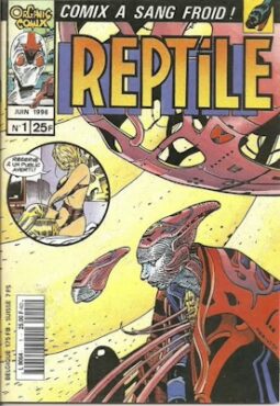 Reptile n°1, revue éditée par Organic Comix