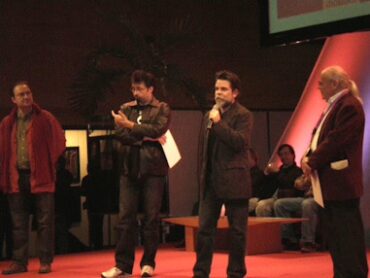 Utopiales 2007. Johan Heliot et Xavier Mauméjean