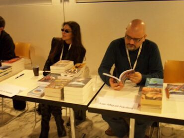 Utopiales 2010. Jeanne A Debats et Juan Miguel Aguilera