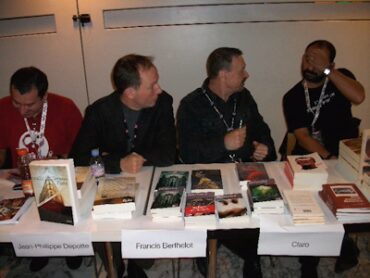Utopiales 2010. Jean-Philippe Depotte, Francis Berthelot, Claro