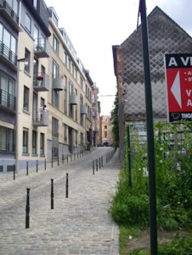 Bruxelles. La rue Notre Seigneur