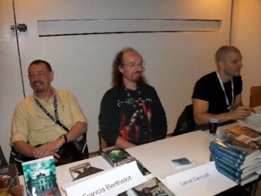 Utopiales 2010. Francis Berthelot, Lionel Davoust, China Miéville