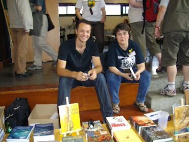 37e convention nationale de science fiction 2010. Jérome Vincent et Anouk
