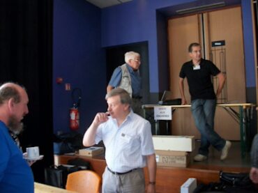37e convention nationale de science fiction 2010. Georges Pierru, Jérôme Baud, Jean-Pierre Lion, Raymond Milési