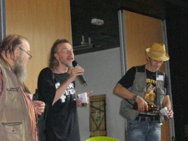 37e convention nationale de science fiction 2010. Alain Le Bussy, Roland C. Wagner, Laurent Whale