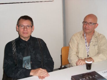 Les Utopiales 2010. Thierry Jandrok et Laurent Poujols