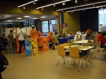 OctoGônes 2011. Les joueurs commencent à s'installer.