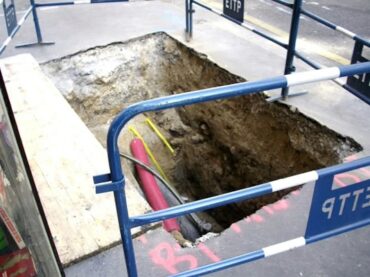 Travaux : le jour du grand trou