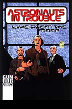 Astronauts in trouble. Comics
